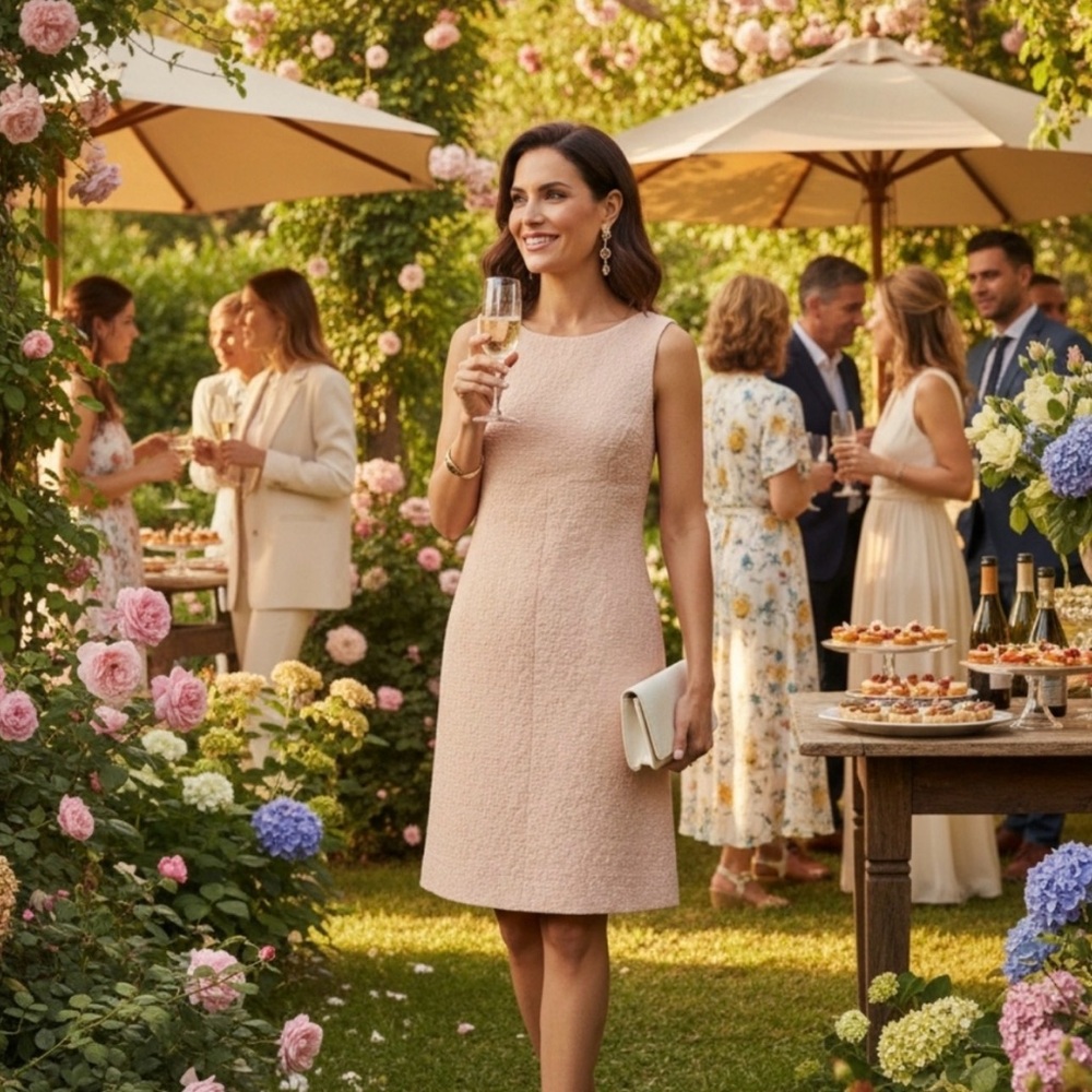 Dolce & Gabbana Blush Mini Dress